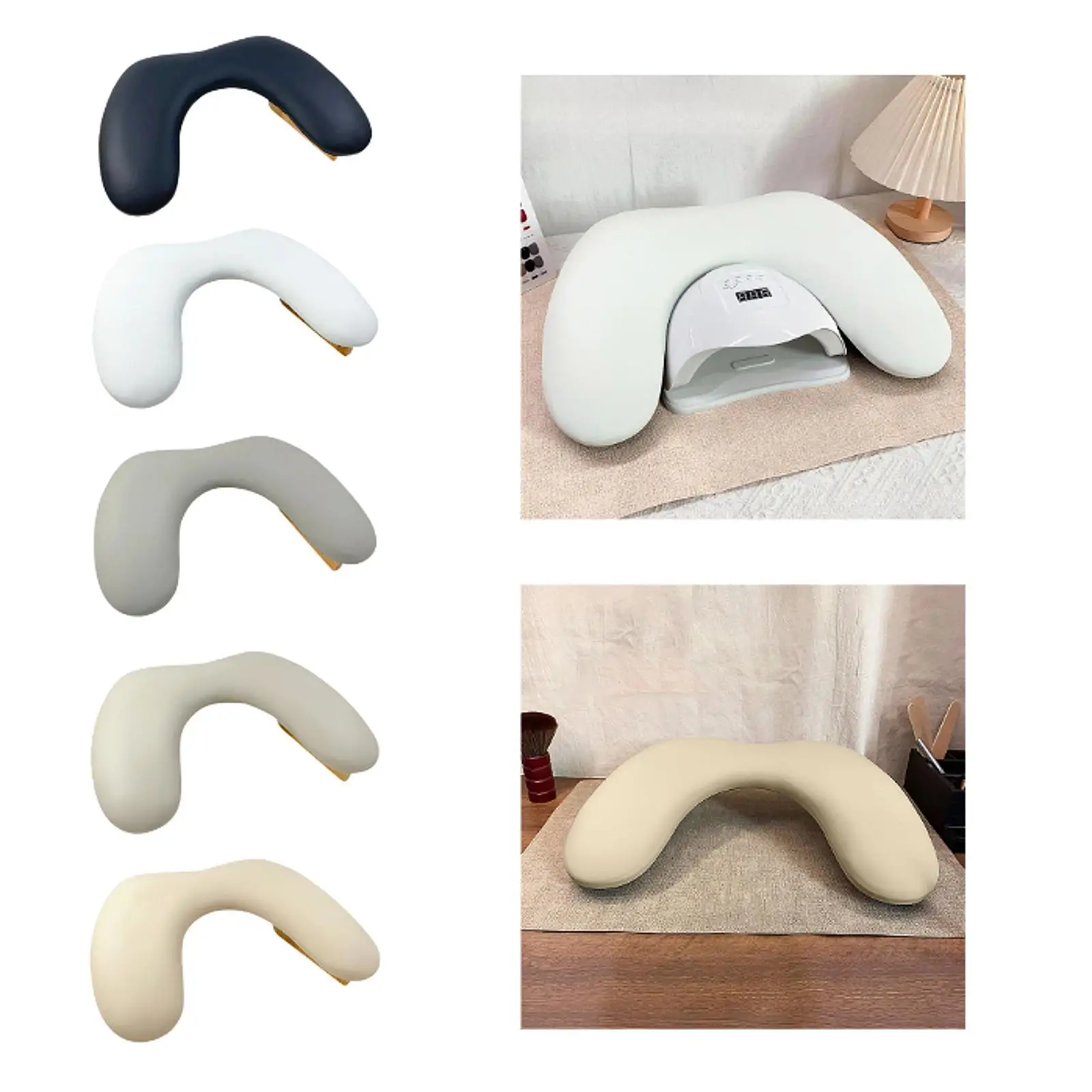

Nail Arm Rest Cushion Practical Stand Pad for Acrylic Nails Home DIY Holiday