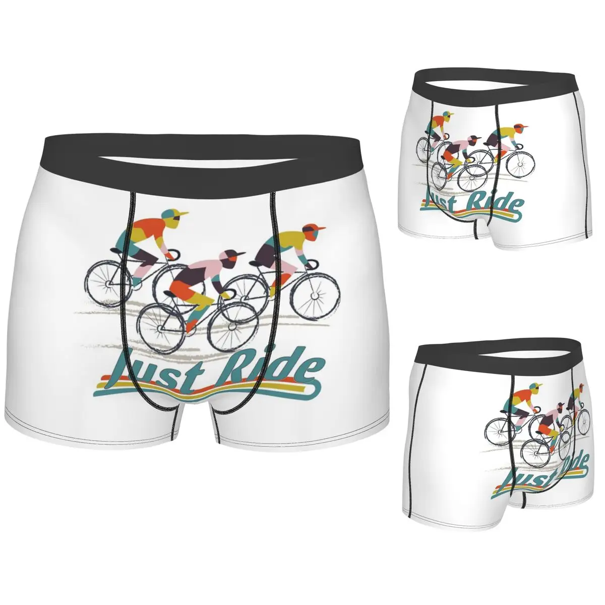 سراويل داخلية بوكسر ركوب لفوز سراويل داخلية للرجال تهوية لهدايا أوم رجل صديقها