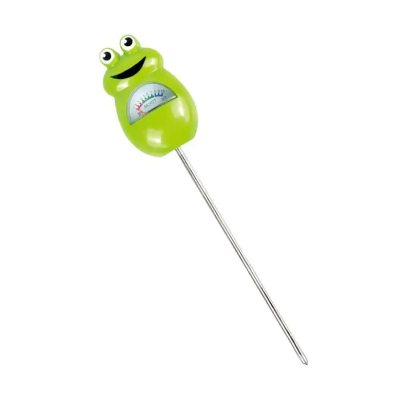 Soil Moisture Meter For Plants Graduated Dial Cute Frog Garden Moisture Meter Gardening Water Monitor Indicator 26.5cm Long