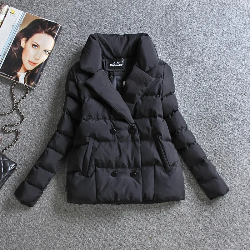 

Down Cotton Jacket 2023 Winter New Fashion Elegant Loose Casual Women's Coat Temperament Versatile Comfortable Female Outerwear