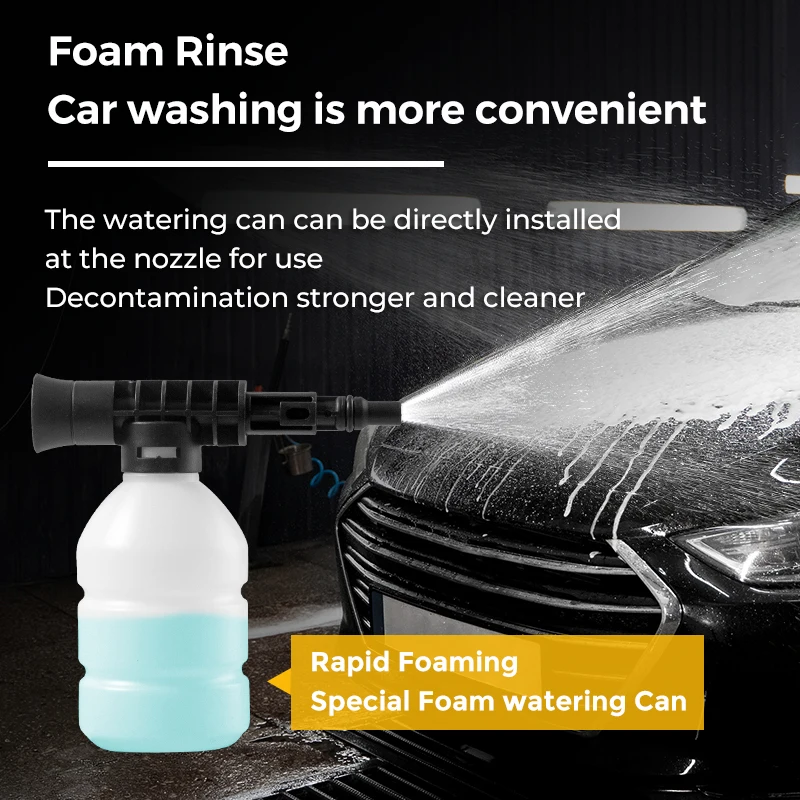 200Bar High Pressure Car Wash Washer Gun Foam Generator Wasshing Gun Spray Cleaner Car Washing Machine for Makita 18V Battery