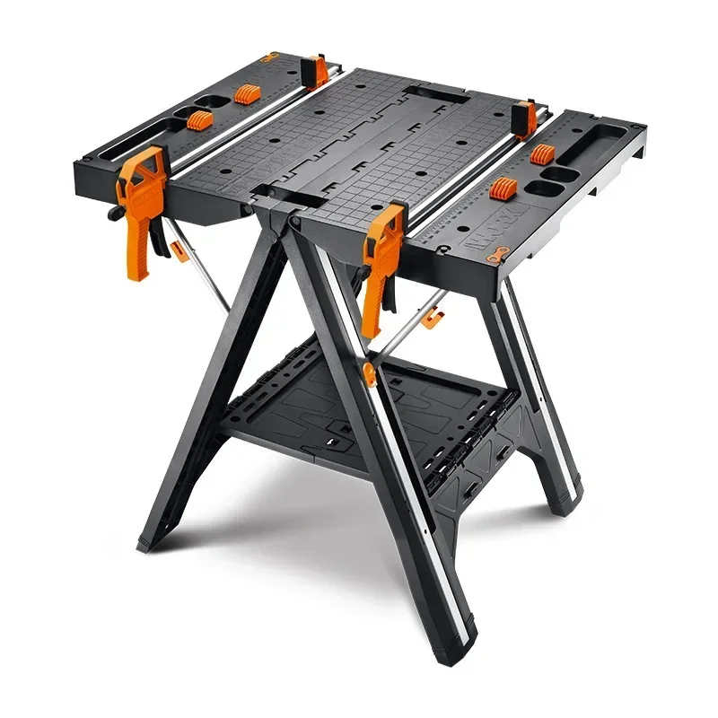 New WX051 Multifunctional Portable Woodworking Saw Table Fast Fixing Saw Frame Folding Table Handheld Cutting Machine Worktable