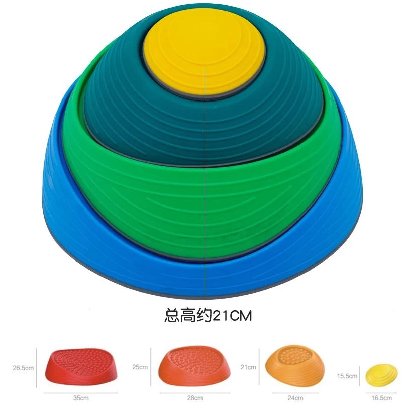 Kind Balance Stepping Stones Sportspielzeug Sensorische Integration Training Parish Party Indoor Outdoor Soziales Spiel Autismus Therapie