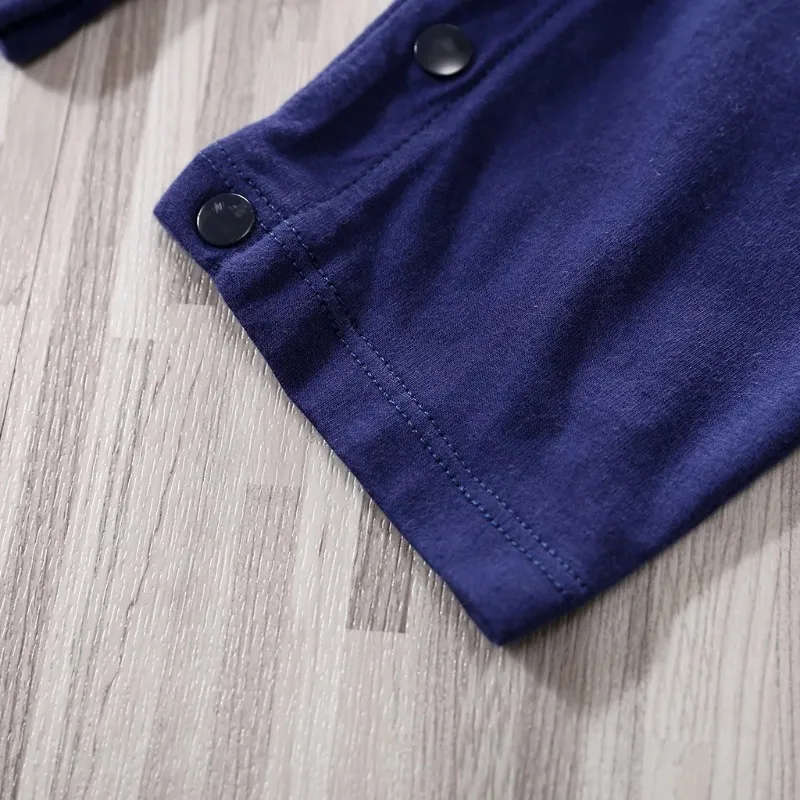 Pakaian Bayi Baru Lahir Pakaian Bayi Laki-laki dan Perempuan Lembut Nyaman Katun Permainan Peran Anime Tampan 0-18 Musim Panas Jumpsuit Bayi Lengan Pendek