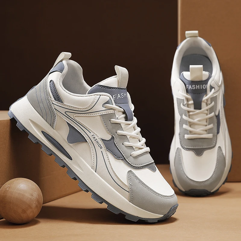 รองเท้าวิ่งชายกลางแจ้งรองเท้า Breathable รองเท้าผ้าใบลําลองน้ําหนักเบาเดิน Jogging กีฬารองเท้า Anti SLIP รองเท้ากีฬารองเท้าทํางาน