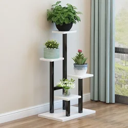 Suporte de vaso de flores múltiplo Suporte de planta Plantador Rack Organizador de armazenamento Display para interior, casa Decoração de jardim