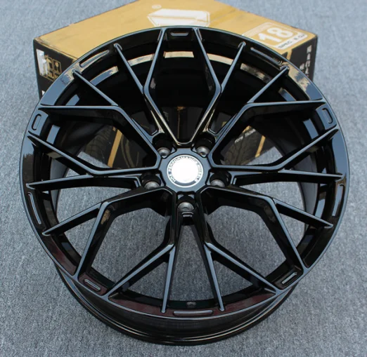 racing 17 inch wheels 5x114.3 custom forged alloy passenger car wheels Matte black replica Casting rims for rolls royce rims