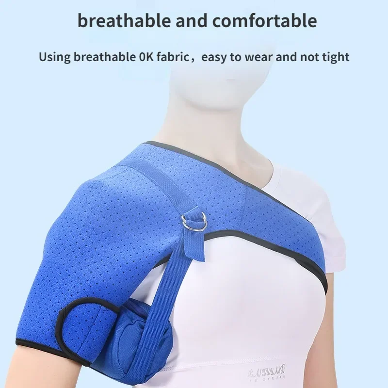 

Adjustable Shoulder Support Band Elbow Joint Clavicle Fracture Fixation Strap Pain Relief Shoulder Droop Arm Injured Guard Sling