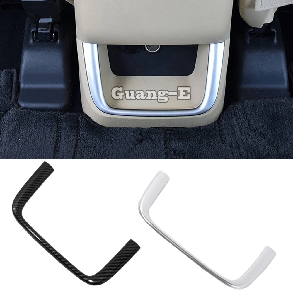 

For Toyota Highlander 2015 2016-2017 2018 2019 2020 Car Cover ABS Armrest Handrail Trim Frame Lamp Box Rear Storage Vent 1PCs