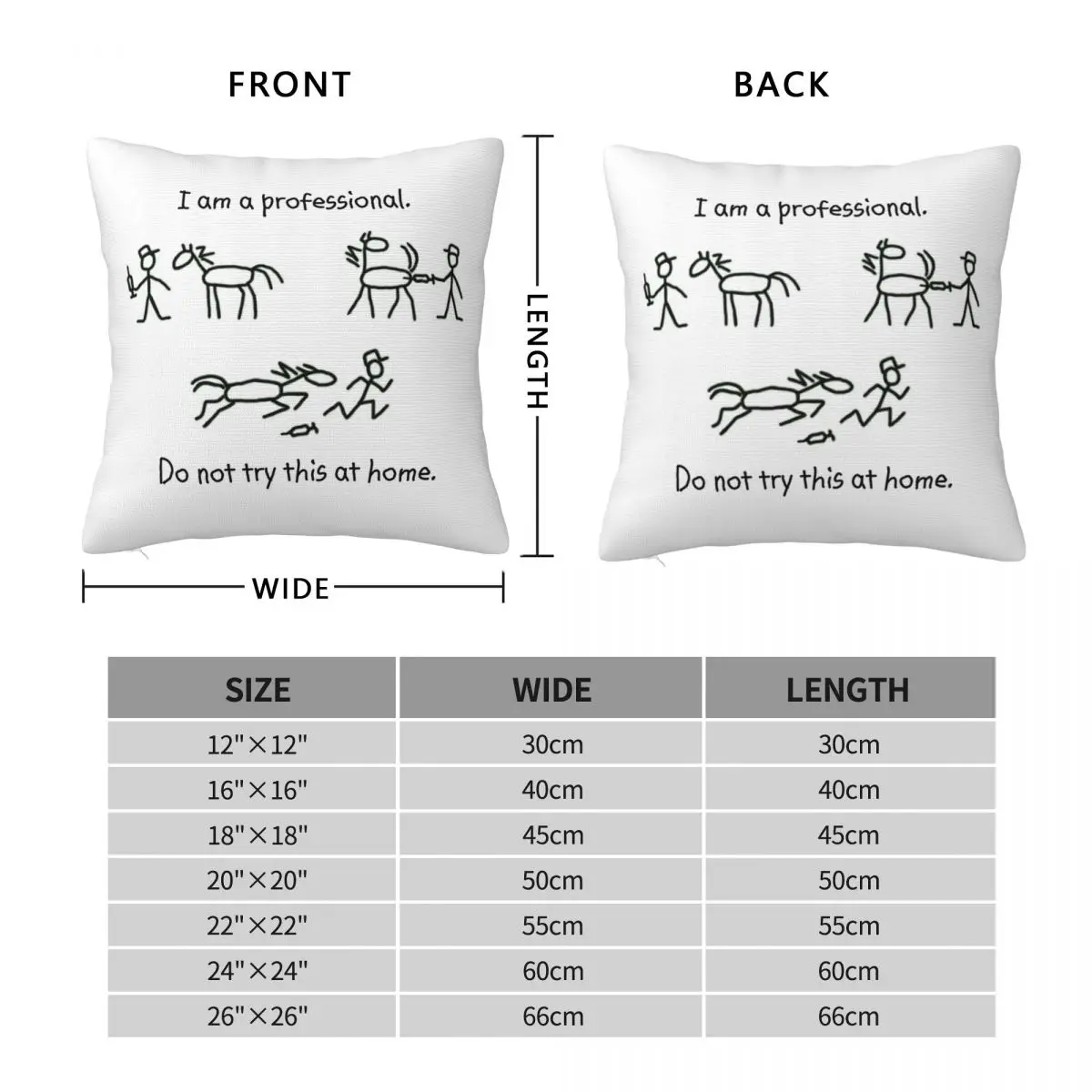 Professional Horse Shot Square Pillowcase Polyester Linen Velvet Pattern Zip Decor Pillow Case Home Cushion Cover