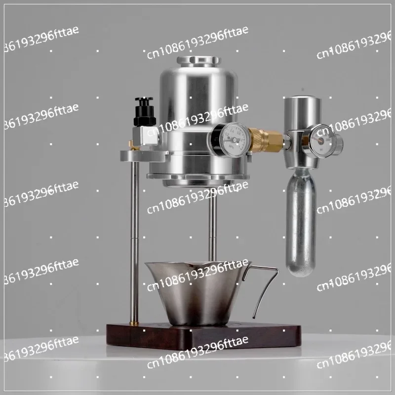 Outdoor camping pneumatic coffee machine household small portable extraction stabilized espresso machine