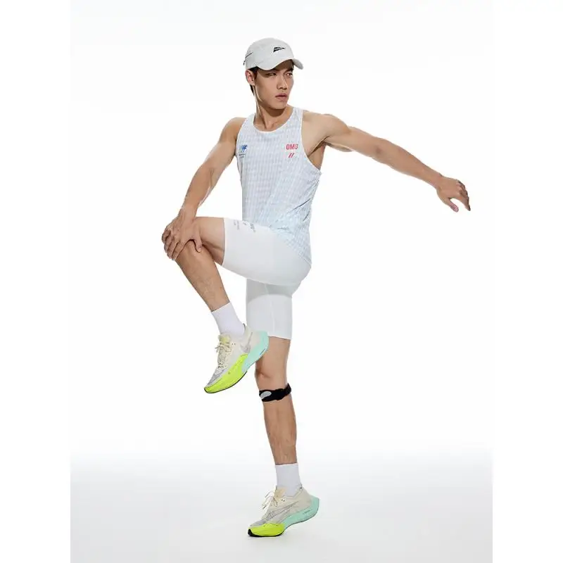 Vest Sports Running Men's Training Clothes Printed Moisture-wicking Breathable Hiking Lightweight Summer Fitness Clothes