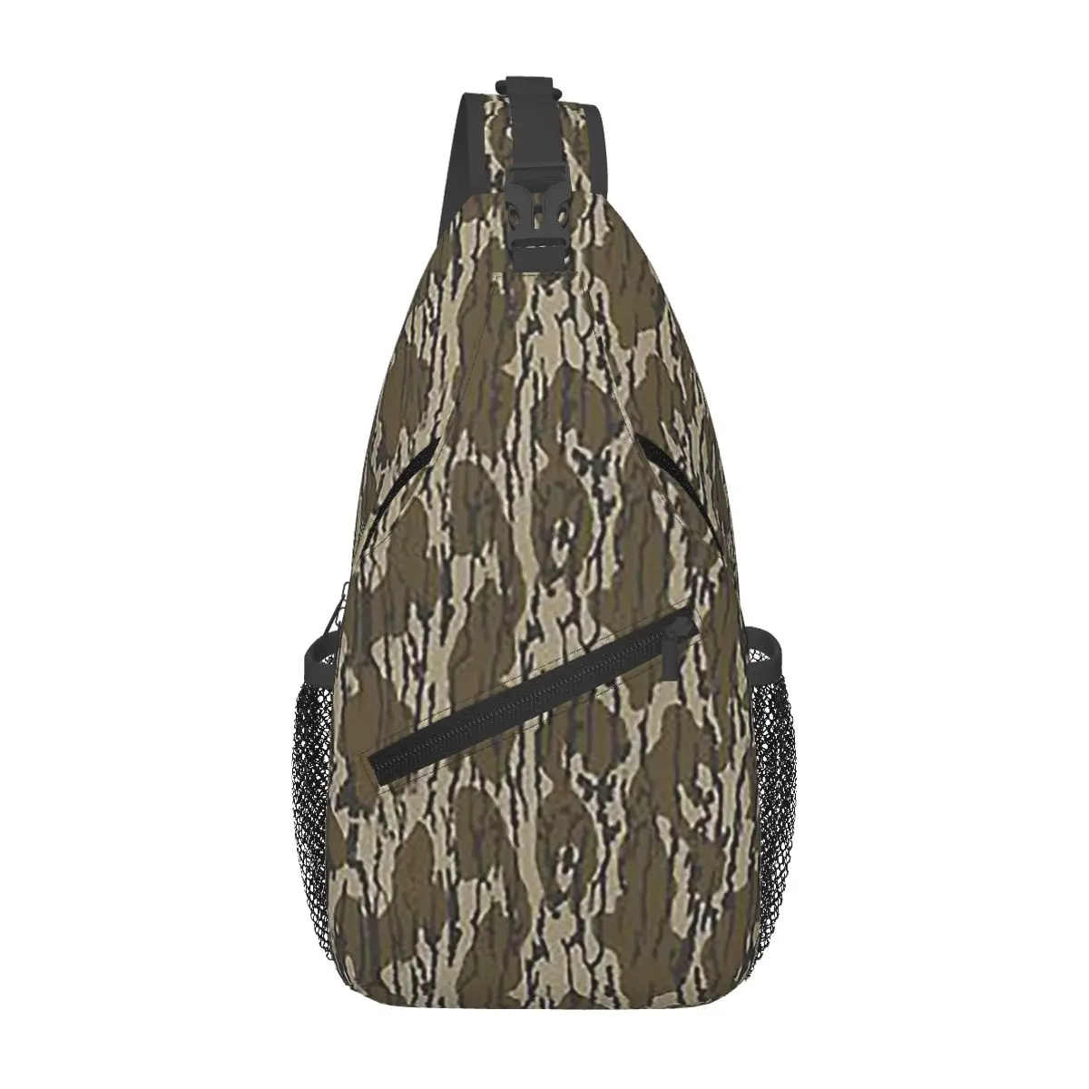 Todo Fondo Lands Camo bolso de pecho hombres Sling Crossbody mochila pecho bolsa viaje senderismo mochila bolso de hombro