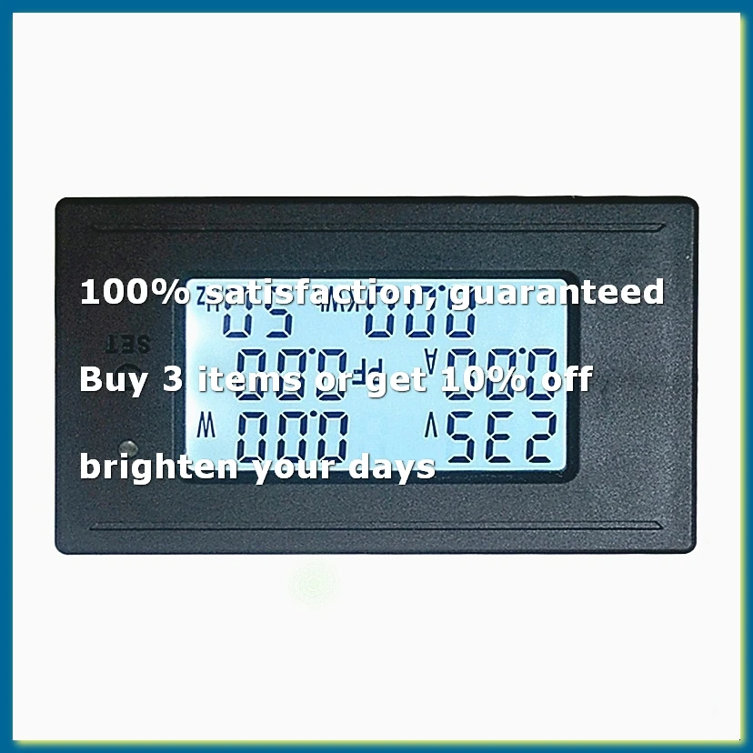 4400W Voltmeter Ammeter AC 20A Power Electricity Meter HD Digital Display Voltage Current Meters