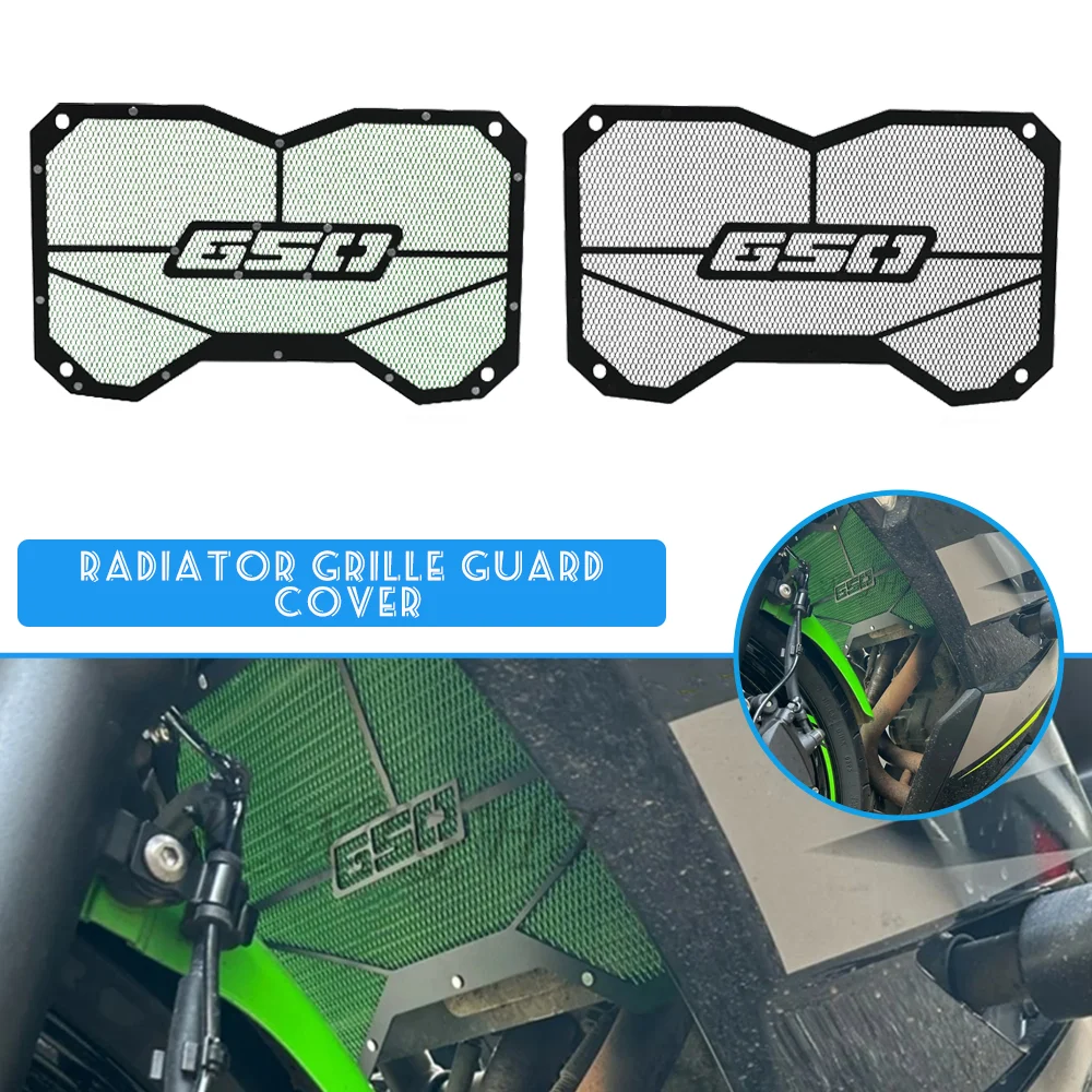 

FOR KAWASAKI NINJA650 ABS/KRT Edition Ninja 650 KRT Edition 2017-2022 Motorcycle Radiator Grille Guard Cover Cooler Protection