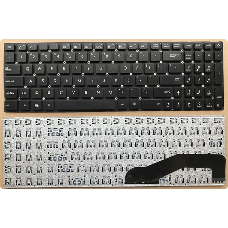 Клавиатура для ноутбуков ASUS X540 X540L X540LJ X540CA X540SA X540LA X540SC X540Y X540U, американская раскладка, черная
