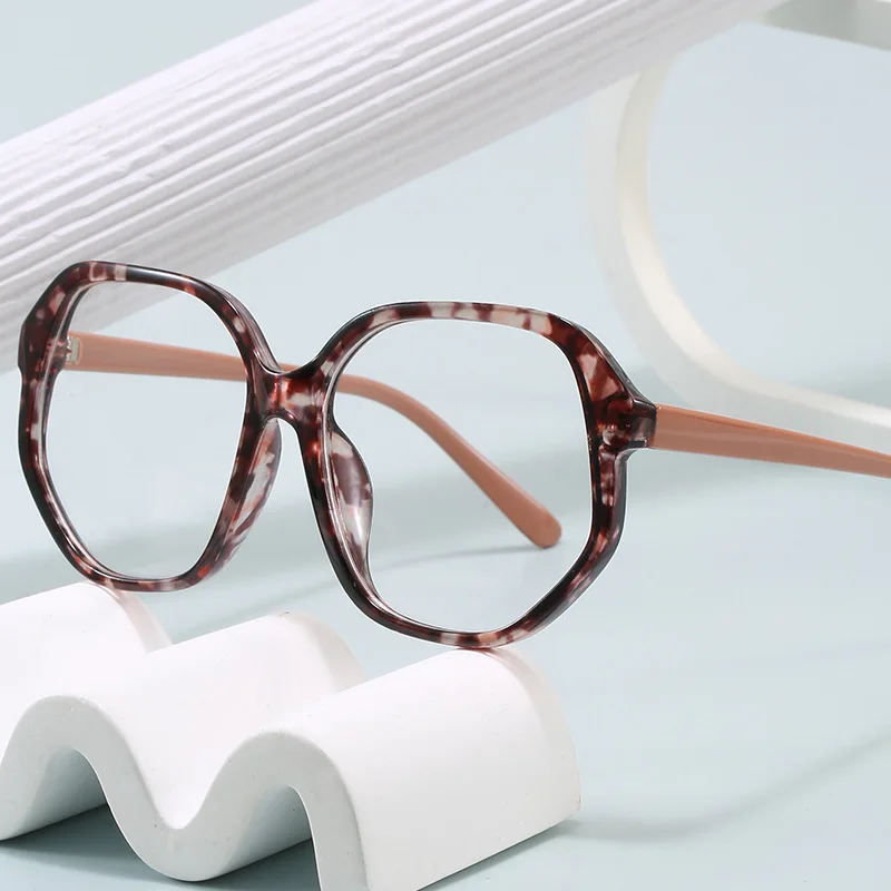 Transparente runde Computerbrille mit PC-Rahmen für Damen und Herren, Anti-Blaulicht-Brille, kreisförmige optische Brille