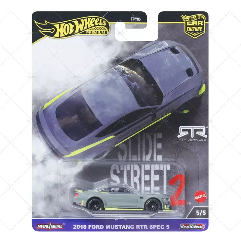 Hot Wheels-coche de carreras de juguete para niño, modelo Premium de carreras de coches, Nissan Lbwk Lamborghini Corolla Ford Boy, escala 1/64