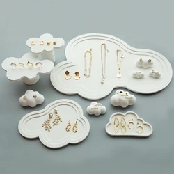 Creative Plaster Irregular Cloud Tray Jewelry Display Stand Window Display Counter Jewelry Display Photo Props