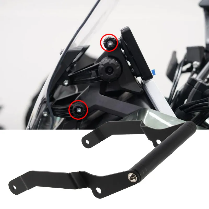 Motorcycle navigation bracket/phone GPS extension holder/multi-functional extension rod/modification accessory for Zongshen 368G