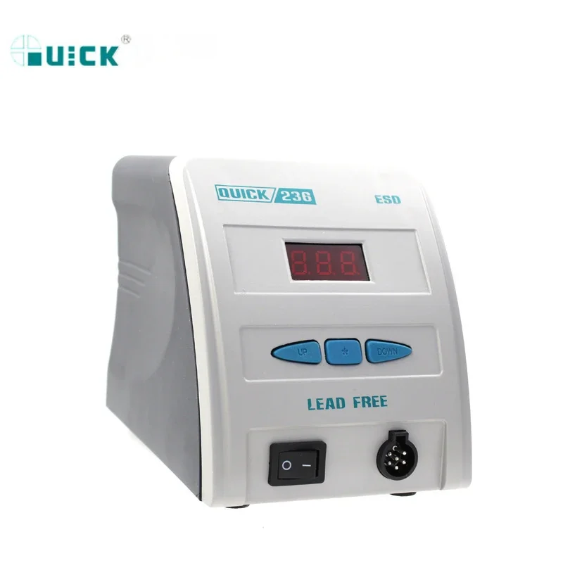 QUICK 236 High Power Welding Station Intelligent Lead-free Digital Display Antistatic High Frequency Soldering Iron Repair Tool