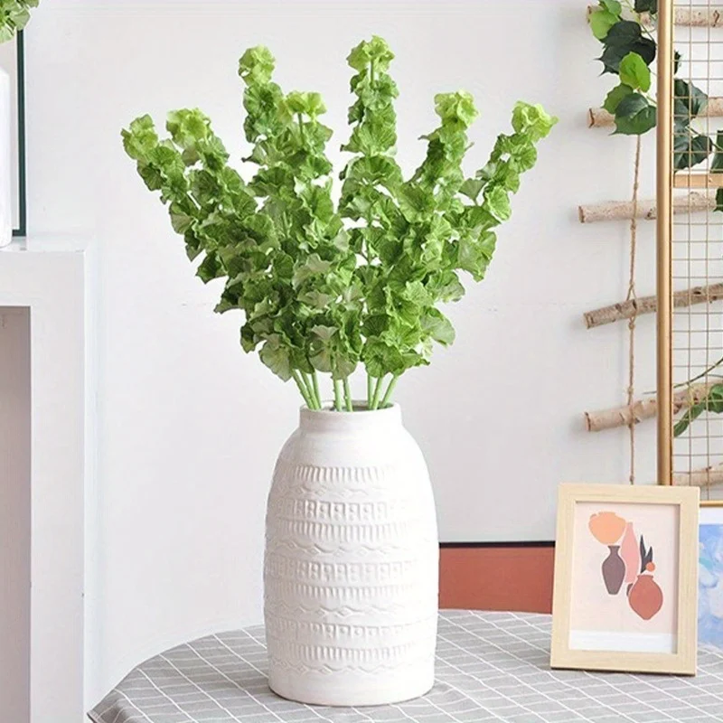 

4 шт. 26-дюймовые искусственные листья в форме слоновьих ушей, реалистичная тропическая зелень на длинных стеблях для высоких ваз, декор для дома и свадебных церемоний