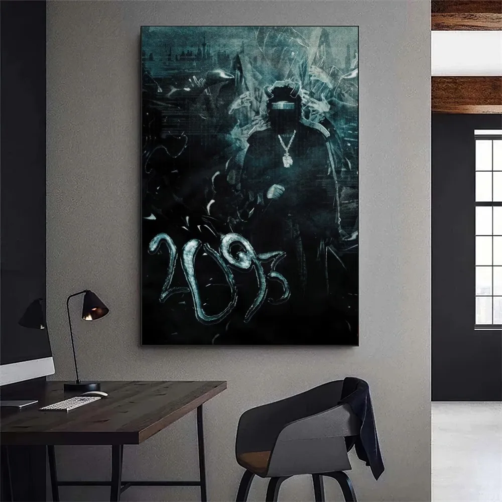 Yeat Rapper 2093 Poster Gallery Prints Self Adhesive Home Decor Decoration Wall Decals Living Room Sticker