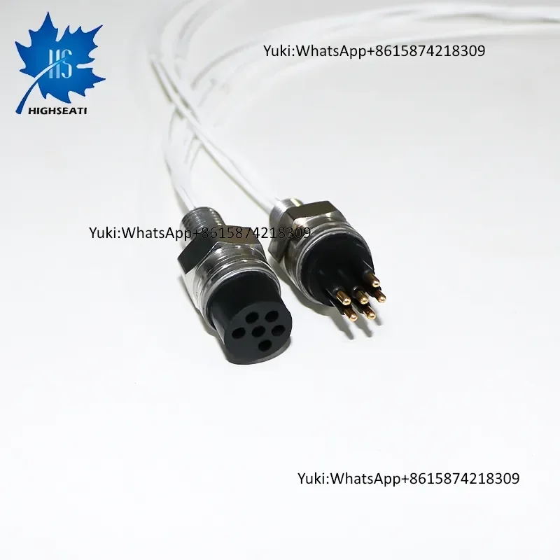 IP68 6-Pin Male Female Connector for Harsh Environments