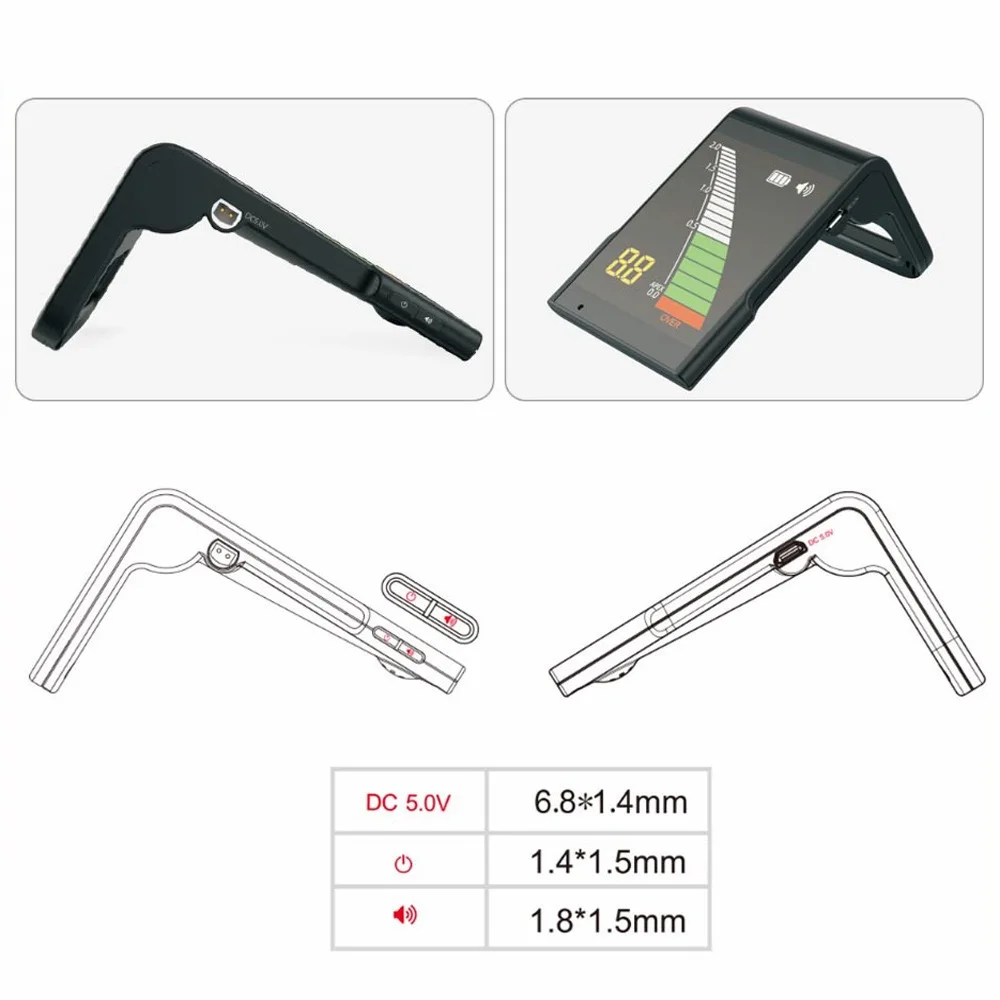 Dental Root Canal Measuring Instrument Pulp Vitality Test Oral Root Canal