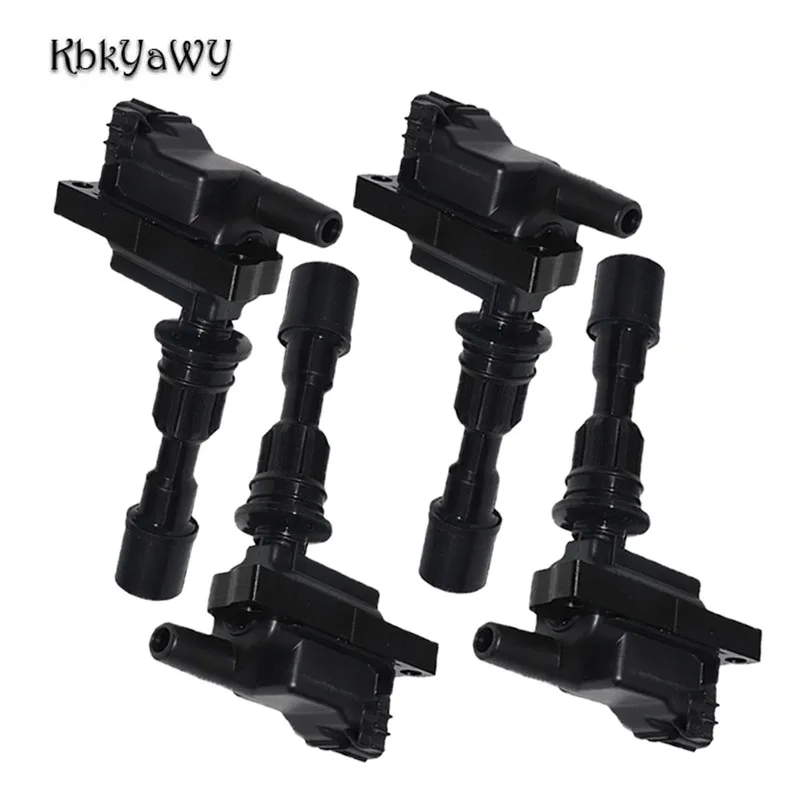 

Kbkyawy 1/2/4PCS Auto Ignition Coil For seahorse Familia 1.6L Engine ZM ZZY118100 ZL0118100 ZL0118100A ZL0118100B