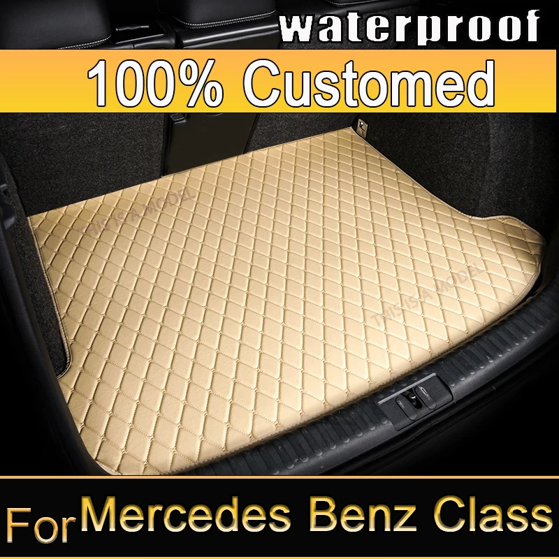 Custom Car Trunk mat for Mercedes Benz GLE W166 W167 GLE Coupe C292 C167 Interior details Protect the floor car accessories