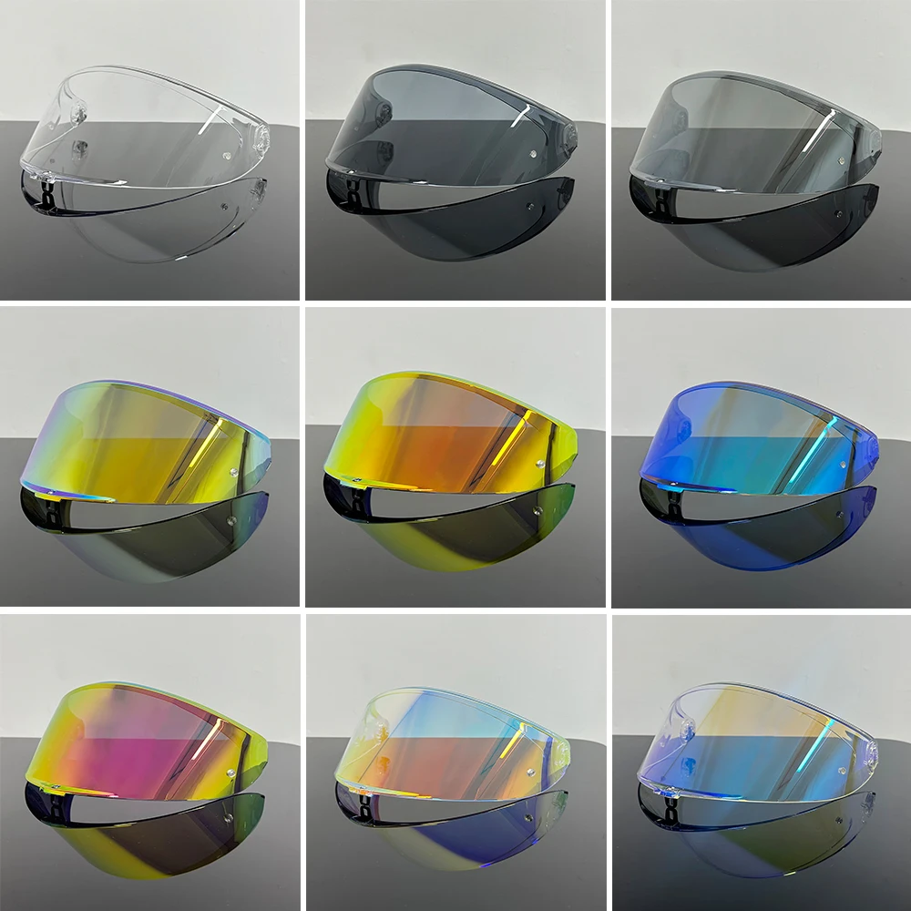 

Motorcycle helmet Visor Anti-UV PC visor Lens K6 Model Smoke Dark Replacement Visor For AGV K6 K6S