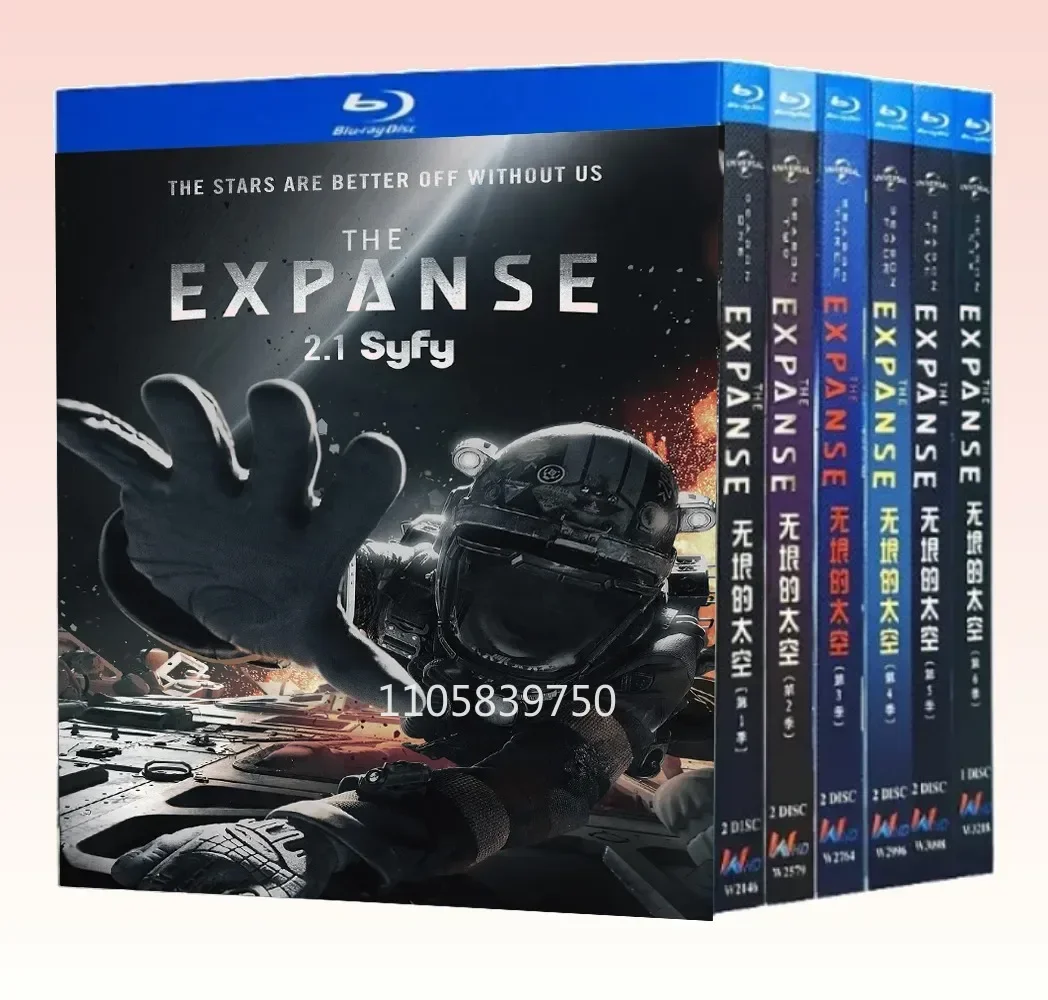 The Expanse Season 1-6 (2021) 11-disc Blu-ray disc High Definition BD