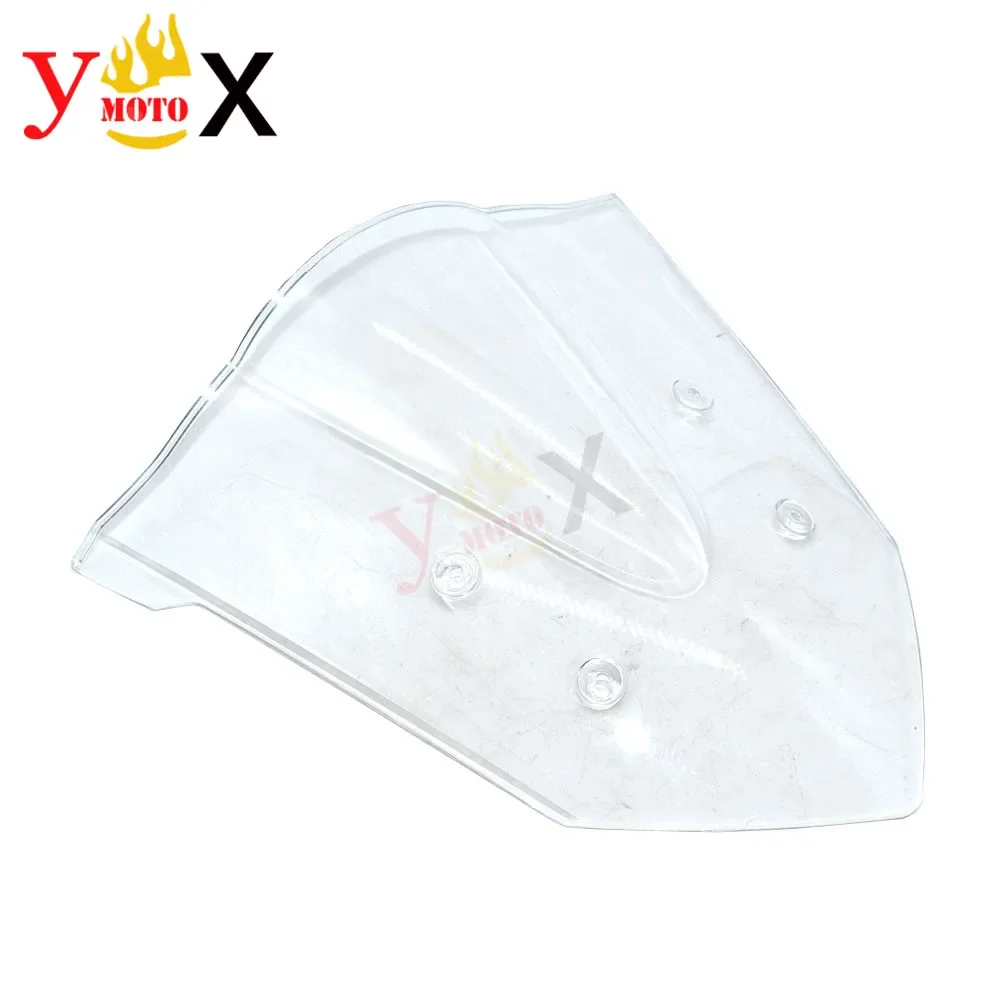 CBR650 F 14-17 الزجاج الأمامي للدراجات النارية الزجاج الأمامي منحرف زجاج الرياح أسود/واضح لهوندا CBR650F CBR 650F 2014-2017 2015