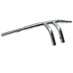 HCMT 1-1/4 Inch Fat 8 Inch Rise Buffalo T-Bar Handlebars Compatible with Harley 18-later Softail 12-16 FLD 06-17 FXDB