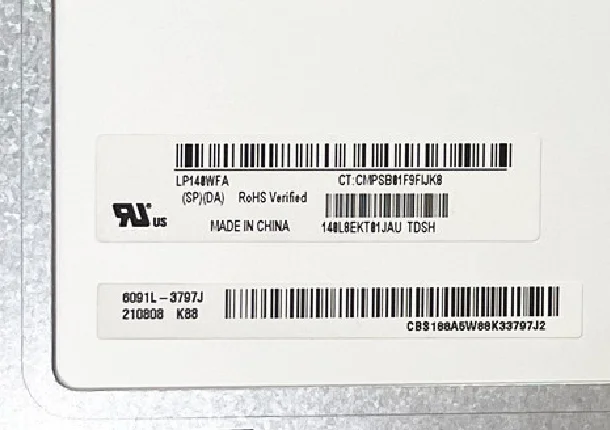 LP140WFA-SPDA TV140FHM-NH1 B140HAN04.5 LP140WFA-SPD1 SPD2 LP140WFA-SPC1 SPE1 SPF1 14.0'' LCD Screen 1920*1080 EDP 30 Pins