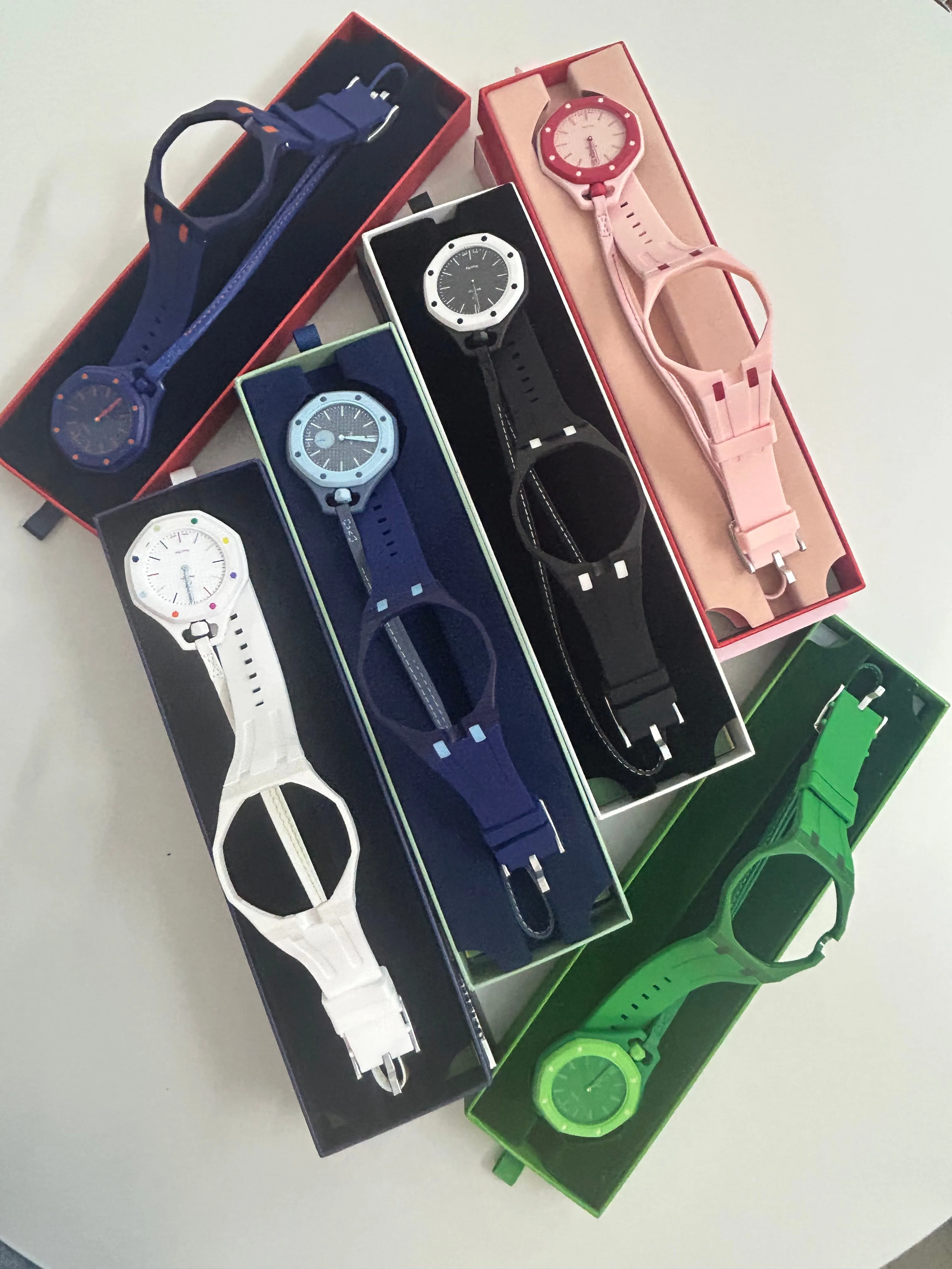 Com Caixa e Pulseira, Relógio de Bolso de Quartzo Royal Oak, Relógio de Casal, Presente Exquisito para Aniversário