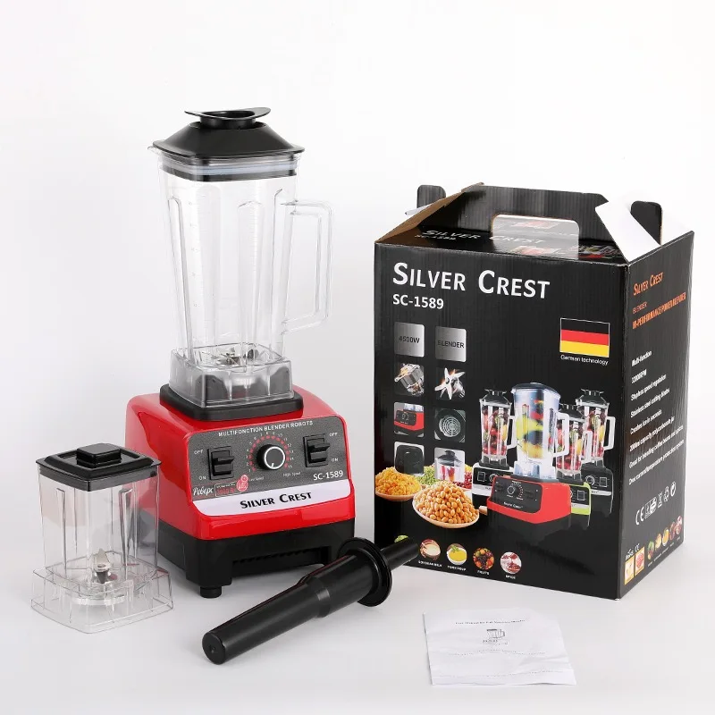 Gorąco sprzedający się blender 2 w 1, srebrny herb, shaker, profesjonalny blender do żywności dla dzieci, komercyjny blender w sztyfcie