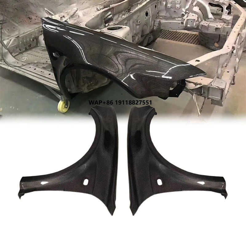

For 1998-2000 Lancer Evolution 5 6 6.5 CP9A Carbon Fiber Fender OEM Style Front Fender