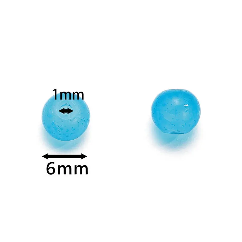 200 teile/los 6mm Glas Perlen Für Schmuck Machen Materialien DIY Zubehör Armbänder Schlüsselbund Handwerk Liefert Spacer Perlen Schmuck – Detail 2