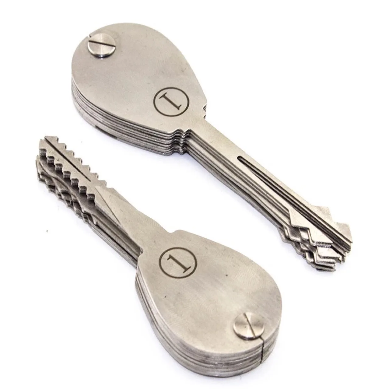 20pcs Keychain Function Folding Pocket Size Tool Set