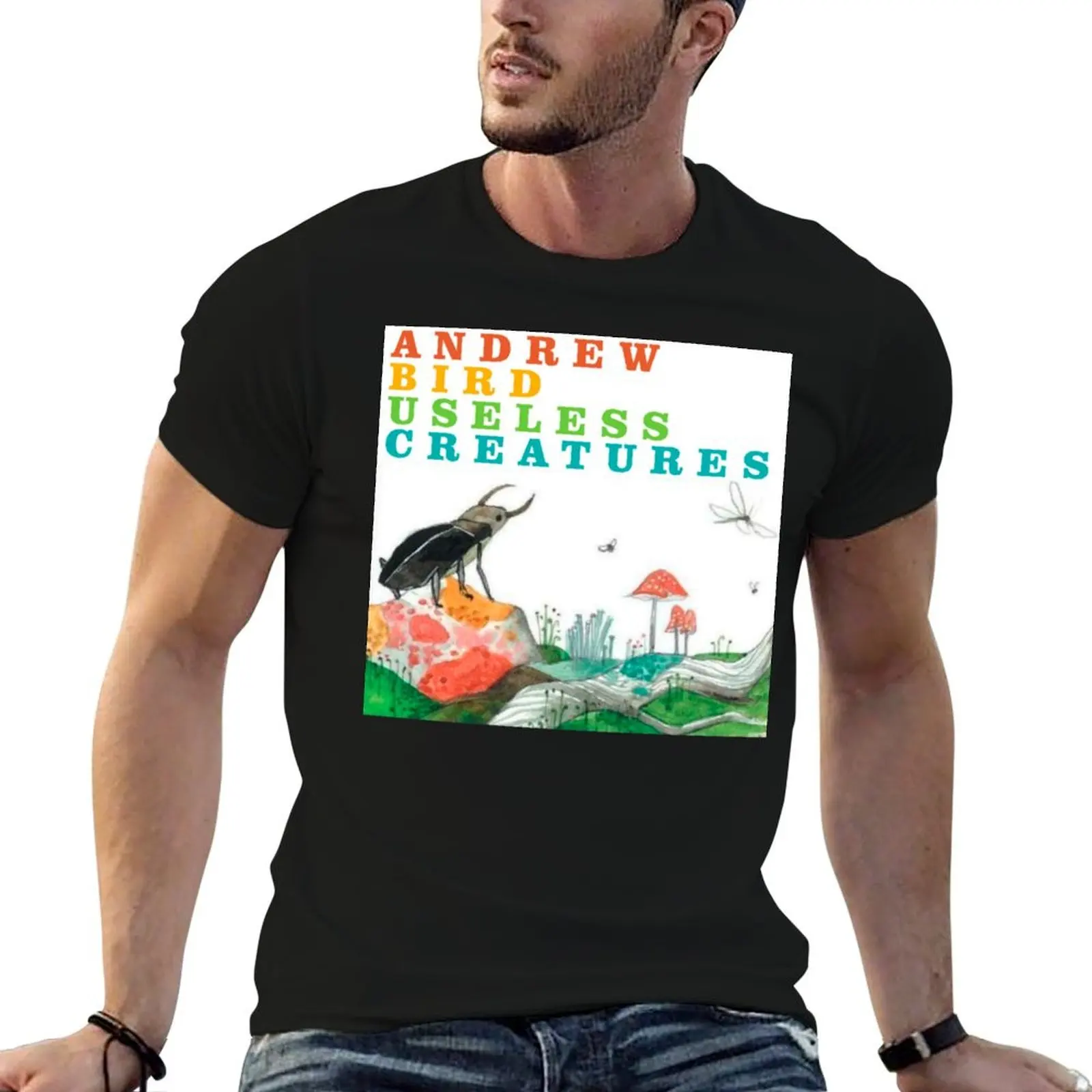 

Футболка andrew bird, мужские футболки с рисунком, персонализированная футболка