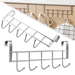 Stainless Steel Cabinet Back Door Hooks Kitchen Cabinet Shelf Top Hooks Kitchen Bathroom Door Back Towel Hanging Bedroom Hooks