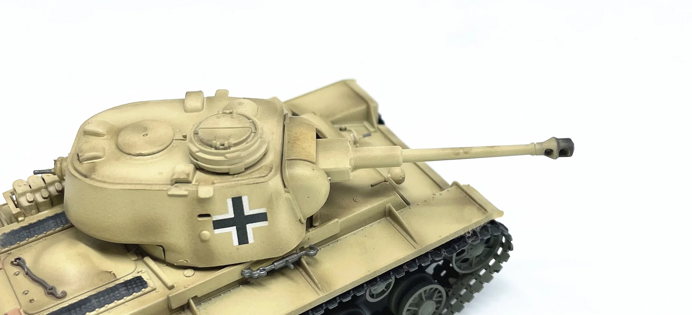 1: 72 36285 German seizure of KV-1 tank model Finished product collection model