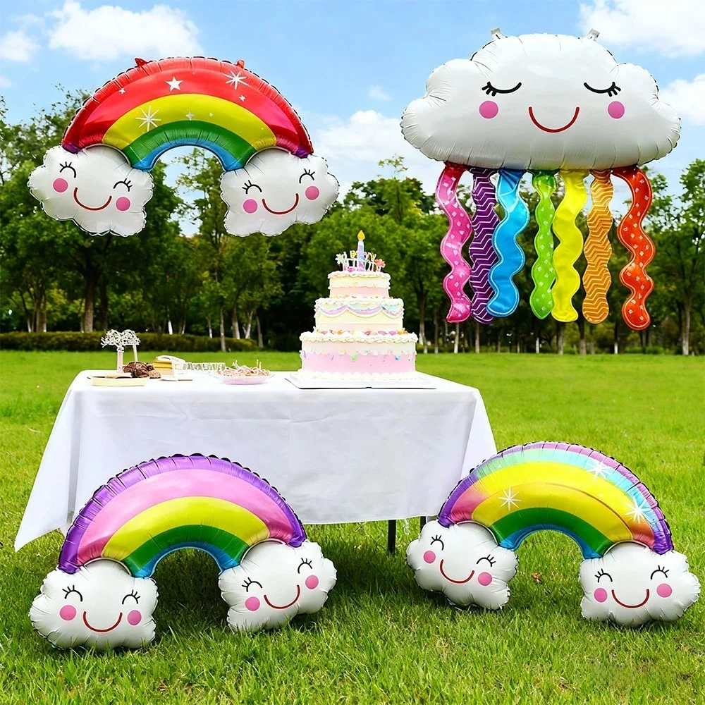 بالون هيليوم من سلسلة Cloud Rainbow لحفلات أعياد الميلاد والزفاف والخطوبة في الهواء الطلق ومستلزمات تزيين عيد الحب