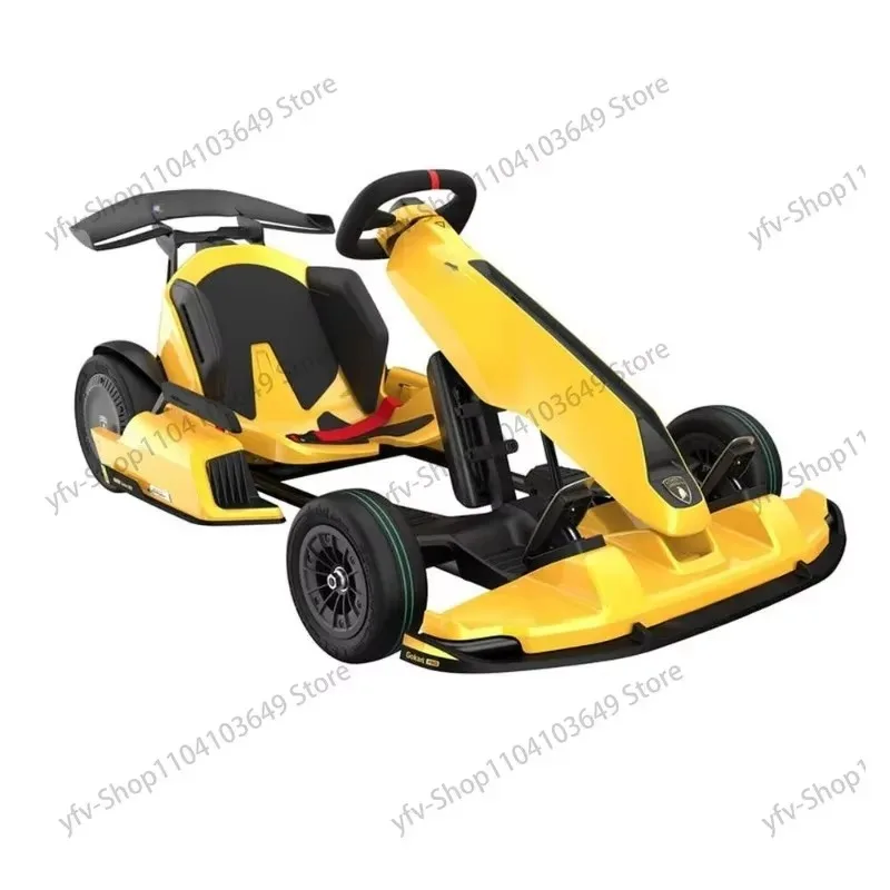 Electric Racing Kart 390W Double Driving High Power Pedal Kart Children Adult 12V 7AH Battery