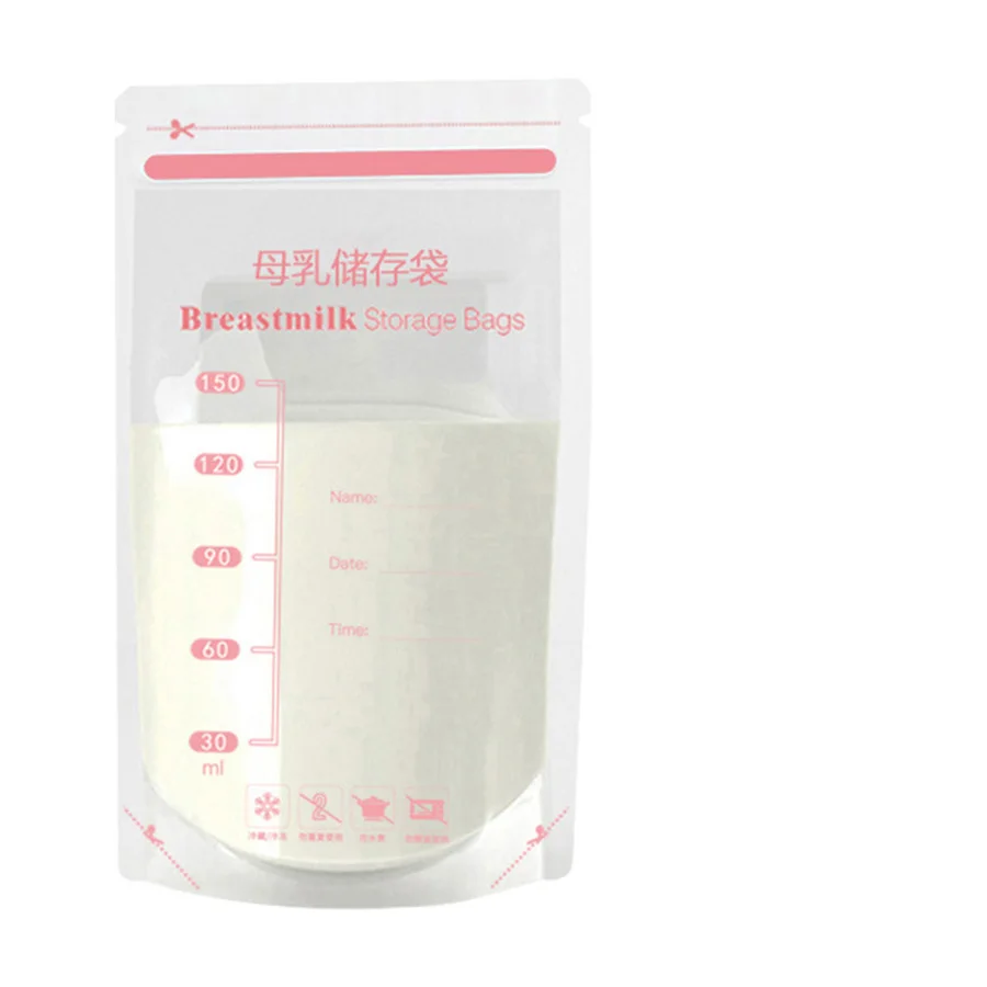 30pcs Milk storage bag breast milk preservation bag small capacity breast milk special disposable frozen milk storage bag