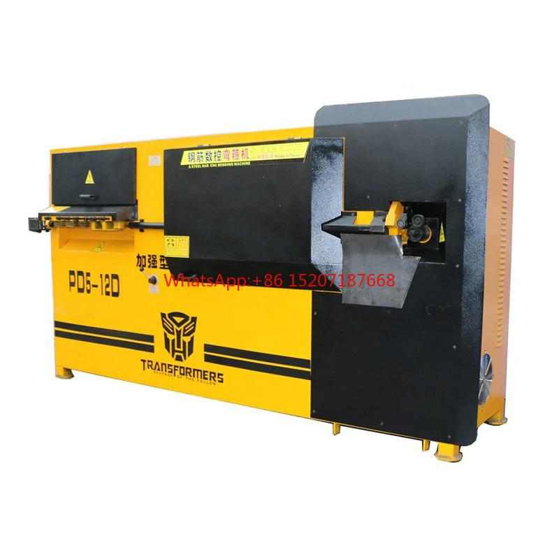 High Efficiency Wire Bend Steel Bar Straightening Automatic CNC rebar Stirrup Bending Machine Enterprise