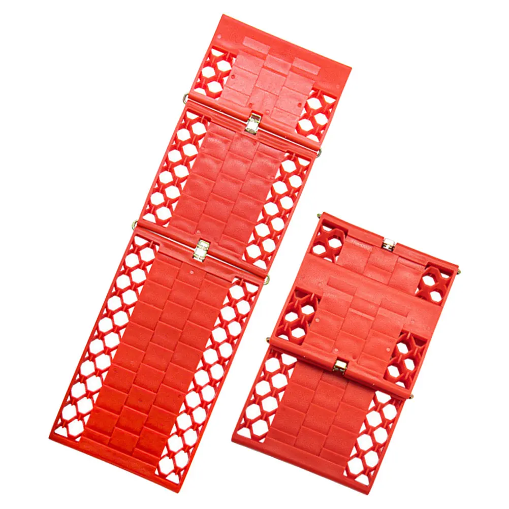 

Foldable Car Recovery Boards Traction Mats Set Material Off Road Emergency Snow Mud Sand Portable Storage Vehicle