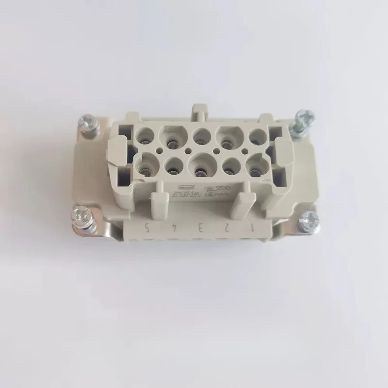 09330102701 Harting Heavy Duty Connector Terminal Aviation Plug Female Core 10 Crimp Pin